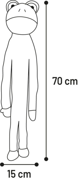 Zabawka dla psa Żaba